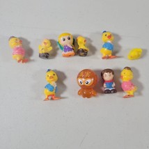 Squinkies Ducks Girl Boy Lot of 10 Mini Up to 1&quot; Tall - $9.87