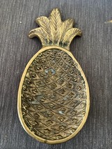 Pineapple Candy Dish Or Spoon Rest NEW 9” X 4” - $37.50
