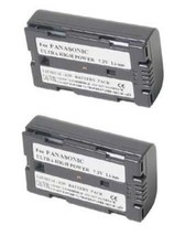 2 Batteries for Panasonic CGR-D08A CGR-D08A/1B CGR-D08R CGR-D08S CGR-D08... - £25.07 GBP