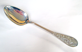 Tiffany &amp; Company Audubon Sterling Silver Flatware Serving Spoon No Monogram MNT - £216.04 GBP