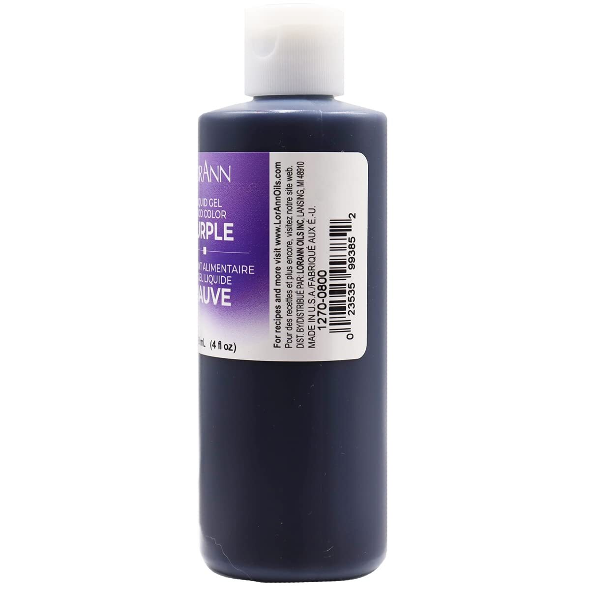 LorAnn Purple Liquid Gel Color, 4 ounce squeeze bottle Item image 7