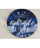 Wonder Of The Unicorns Bone China Plate FRANKLIN MINT ROYAL DOULTON 8&quot; - $17.32