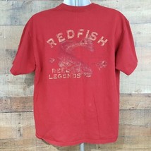 Reel Legends T-Shirt Mens Size L Red TS12 - £6.99 GBP