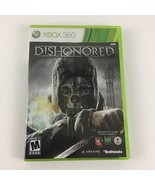 Microsoft XBOX 360 Dishonored Video Game Arkane 2012 with Manual Case - $14.80