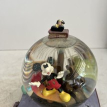 Vintage Disney 75th Anniversary of Love &amp; Laughter Snow Globe Music Box - £63.46 GBP