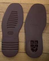 Extra Lite EVA full soles, burnt red color, sizes 40, 42, 46, nice design  - $26.12 CAD