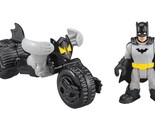 Fisher-Price Imaginext DC Super Friends, Batman &amp; Batcycle - £22.12 GBP