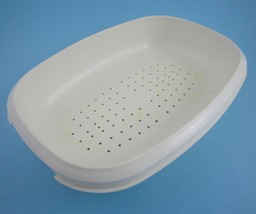 Tupperware Microwave Steamer Replacement Basket Vegetable Rice Strainer 1274-5 - $6.75