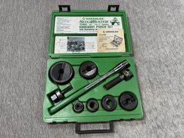 Greenlee 7238SB Slug-Buster Knockout Kit with Ratchet Wrench Punch Set 1... - $98.99