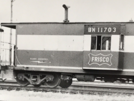 St Louis–San Francisco Railway Frisco Railroad SLSF #11703 Caboose Train Photo - £9.72 GBP