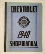 1940 Chevrolet Shop Manual Original Excellent Near Mint Condition - $42.00