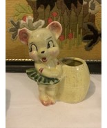 Antique Cactus Planter Baby Teddy Bear Ballerina Pottery Ceramic pot - €49,81 EUR