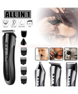 Rechargeable Electric Clean Hair Trimmer Beard Shaver Razor Barber Clipp... - $18.99