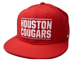 Houston Cougars Nike Dri-Fit BCS NCAA Adjustable Red Snapback Cap Hat - £18.66 GBP