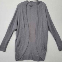 Banana Republic Women Size M Sweater Gray Cardigan Classic Long Sleeve O... - £7.95 GBP
