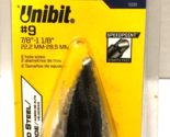 Irwin 10239 Unibit High Speed Steel Fractional Step Drill Bit #9 New in ... - $22.77