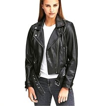 Marc New York by Andrew Marc Averne Women&#39;s Moto Leather Jacket - £200.63 GBP