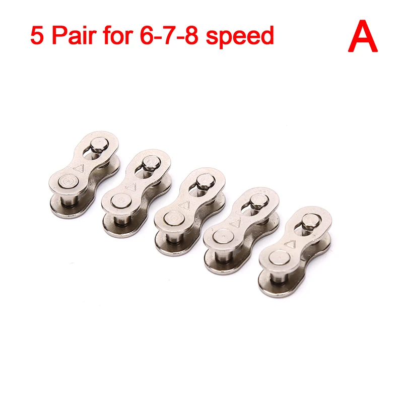 5 Pair New Hot Speed Bike chain connector lock set MTB road bicycle Connector  Q - £59.59 GBP