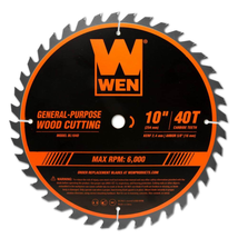 WEN BL1040 10 Inch 40 Tooth Carbide Tipped Professional Woodworking Saw ... - $12.31