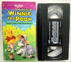 VHS New Adventures of Winnie the Pooh V9 - Everythings Coming up Roses (1992) - £8.64 GBP