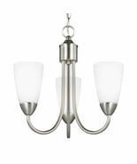 Sea Gull Lighting - Seville 3-Light Brushed Nickel Chandelier - $69.29
