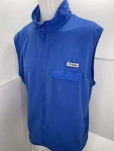 Columbia PFG Fleece Vest Sweater Jacket Full Zip Sleeveless Lightweight ... - £15.75 GBP