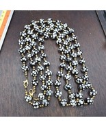 Venezianischer Stil Stinktier Schwarz Perlen Vintage Gepunktet Perlen St... - $735.91 MXN