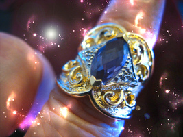 HAUNTED RING WITCH'S VICTORY TORCH WIN GAIN VICTORY SUCCESS SECRET OOAK MAGICK image 2