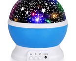 Kids Star Night Light, Nebula Star Projector 360 Degree Rotation - 4 Led... - $27.99