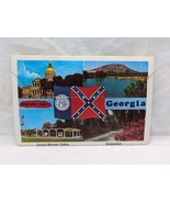 Greetings From Georgia Welcome Station Bonaventure Foldout Postcards - $16.28 CAD
