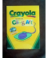 Crayola Repositionable Cling Art Clear Film Create Your Own Art SEALED - $358.13 MXN