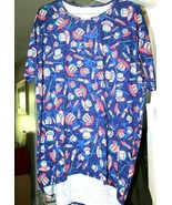 Lularoe IRMA Americana Short Sleeve medium  NWT - $26.21 CAD
