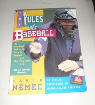 The Official Rules of Baseball by David Nemec (1994, Hardcover) - £4.65 GBP