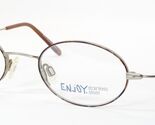 Lunettes Vintage ENJOY E 1704 À Carapace / Or Pâle E1704 45-19-135mm - $76.25