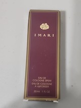 Vintage 1998 Avon IMARI Perfume Eau De Cologne Spray 1Fl. Oz. Read See P... - $20.00