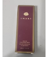 Vintage 1998 Avon IMARI Perfume Eau De Cologne Spray 1Fl. Oz. Read See P... - $20.00