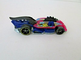 Mattel Diecast Car Buzzerk Hot Wheels Thailand Purple &amp; Pink H2 - £2.91 GBP