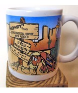 &quot;Howdy From the Continental Divide&quot; Mug Vulture and Donkey 3.75&quot; - £11.82 GBP