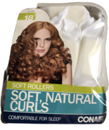 Conair Soft Rollers Soft Natural Curl&#39;s 18 Pieces Comfortable For Sleep NEW - €11,28 EUR