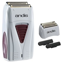 Andis Men’s Titanium Foil Shaver with Bonus Replacement Foil #17150 &amp; #1... - £63.45 GBP