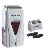 Andis Men’s Titanium Foil Shaver with Bonus Replacement Foil #17150 &amp; #1... - £59.19 GBP