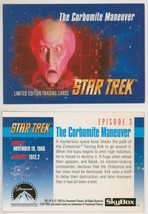 RARE 1993 TOS Star Trek VHS EXC SkyBox Trading Card #3 ~ The Corbomite Maneuver - £20.69 GBP