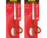 3M Household Stainless Steel Scissors, 8&quot;, Red 2 Pack - $12.34