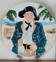 Vintage Davenport Pottery Long John Silver Collectible Plate Limited Edition - £8.74 GBP