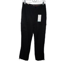 SCOTCH &amp; SODA LARA HIGH RISE STRAIGHT LEG CARGO PANT IN BLACK SIZE MEDIU... - €17,81 EUR