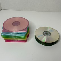 Memorex Music CD-R 700MB 80 Minute 40x Speed Lot of Discs Some w/ Colorf... - $23.63