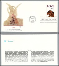 1986 NEW YORK FDC Cover- &quot;Love&quot; NYC L6 - £2.32 GBP