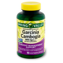 Spring Valley Garcinia Cambogia Capsules 800 mg 90 Count Weight Support ... - $10.02