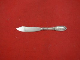 Olive by Bigelow &amp; Kennard Coin Silver Fish Knife FH AS 7&quot; Vintage Flatware - £109.86 GBP