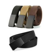 125cm Men Army Tactical Automic Buckle Nylon Belt for Outdoor Sport - $27.83 CAD